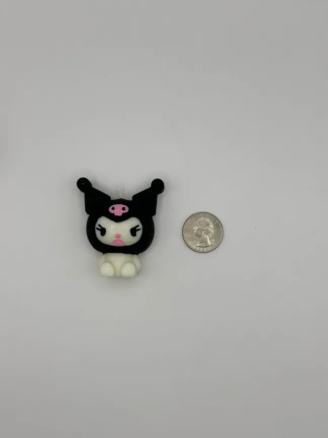 Gothic White Rabbit Candle