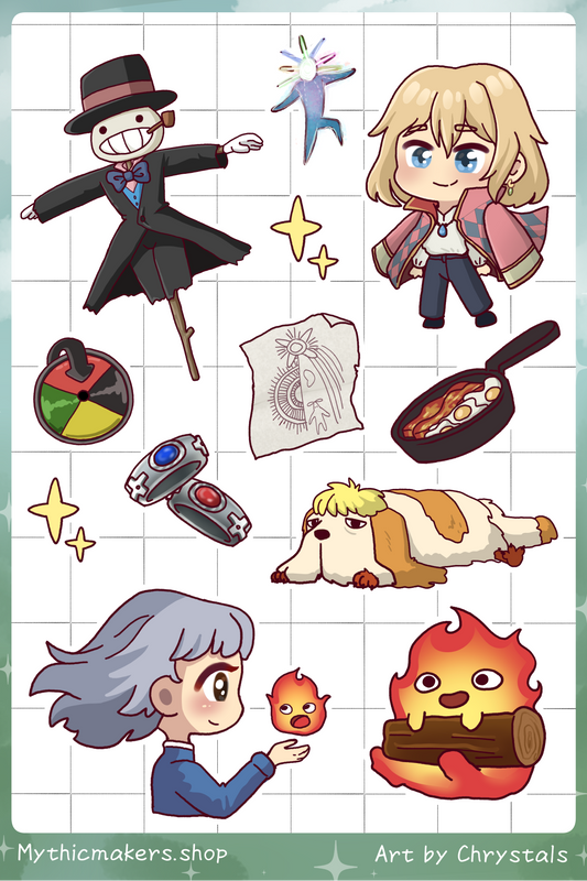 Magical Castle Sticker Sheet